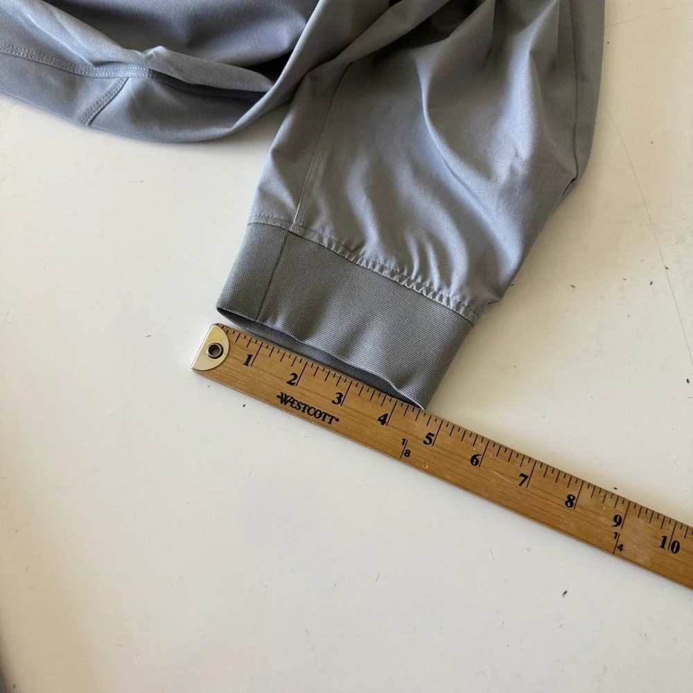 VRST Mens Solid Grey Performance Commuter Jogger Pants Stretch Size 36 x29